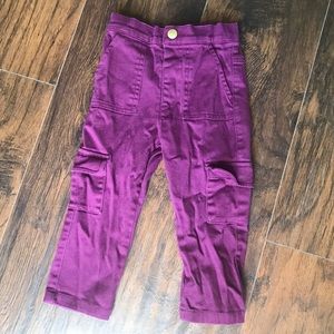 5/$15 🌷 2T Purple Cargo Pants